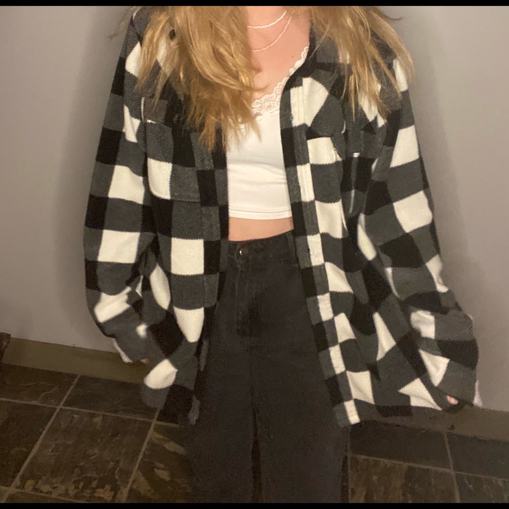 Black And White Flannel.